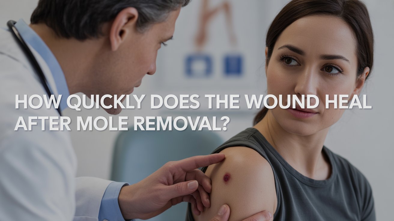 How Quickly Does the Wound Heal After Mole Removal
