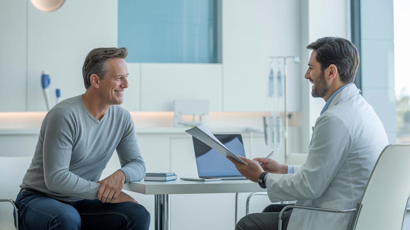 Well Man Checks at a Private Medical Clinic