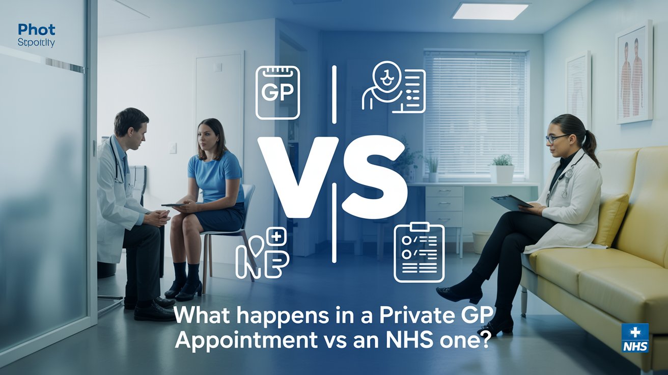 What Happens in a Private GP Appointment vs an NHS One?